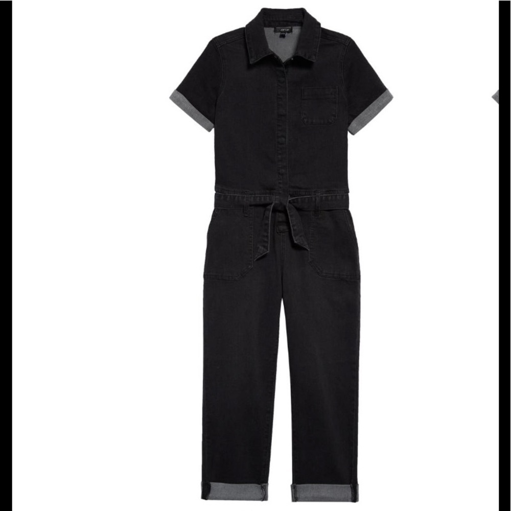 Joe’s “The Mavis” Black Denim Jumpsuit